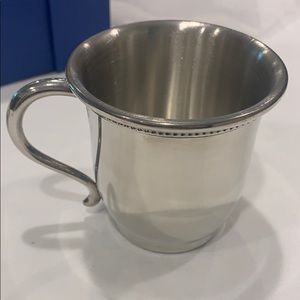 NIB Salisbury Pewter Georgia baby cup